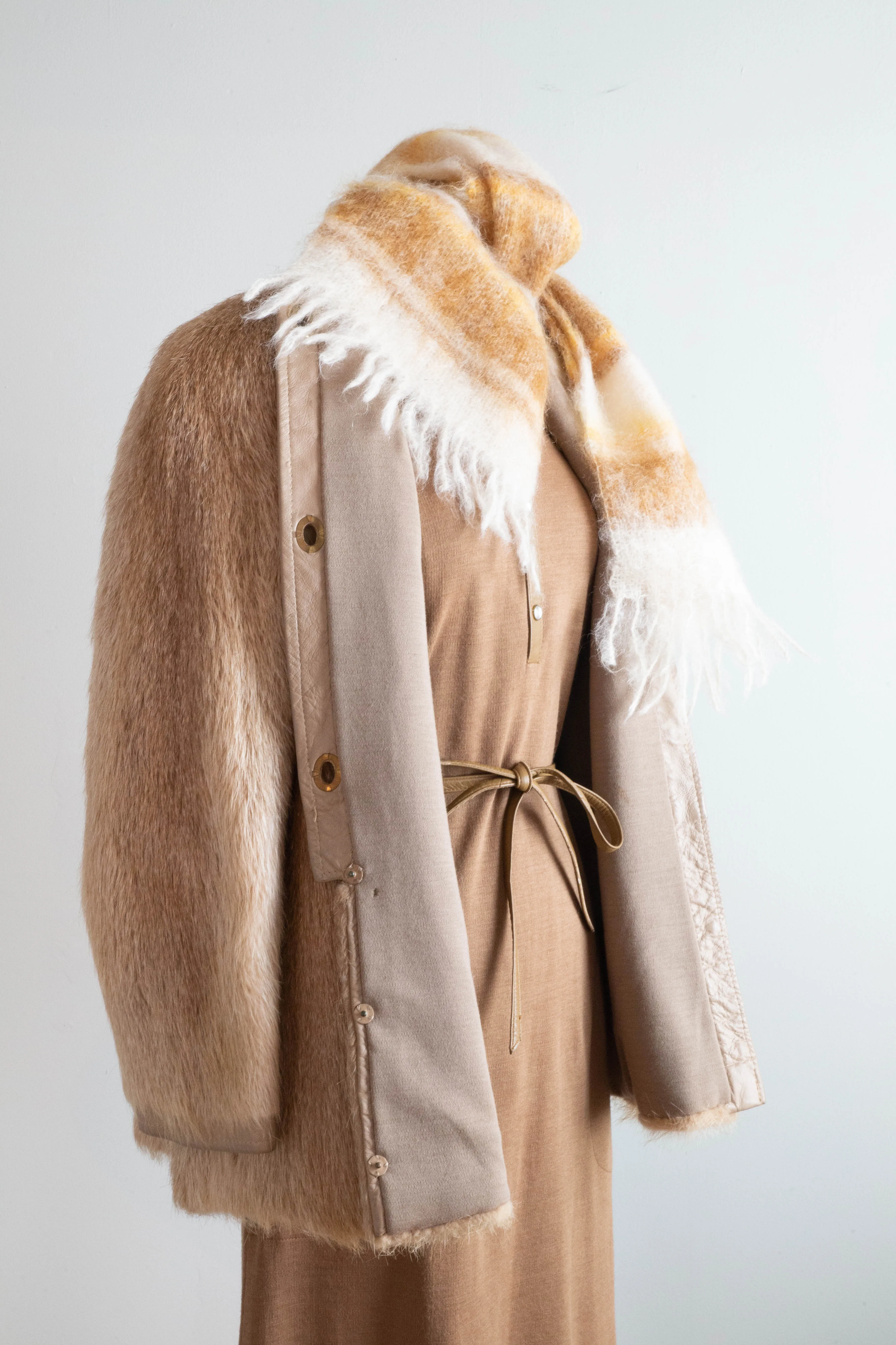 Vintage 1960's Bonnie Cashin Fur Jacket / SM