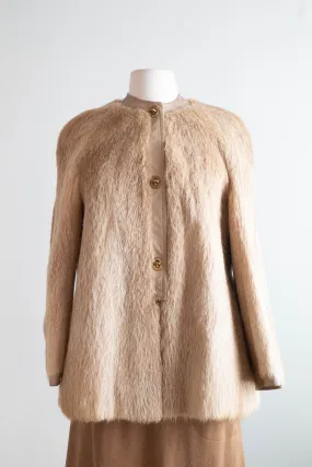 Vintage 1960's Bonnie Cashin Fur Jacket / SM