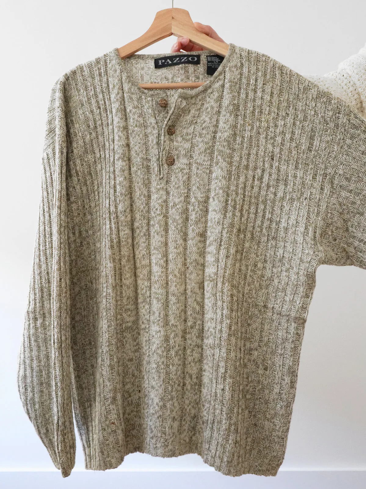 Vintage Oat Henley (L)