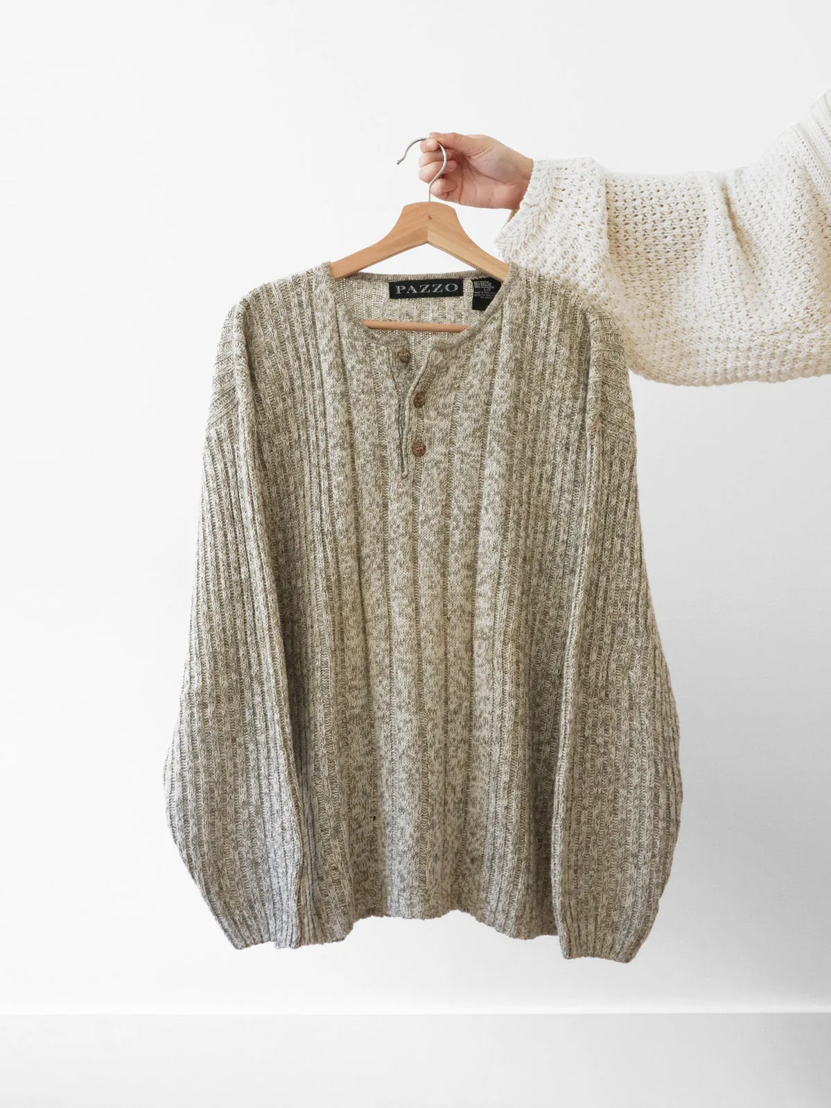 Vintage Oat Henley (L)
