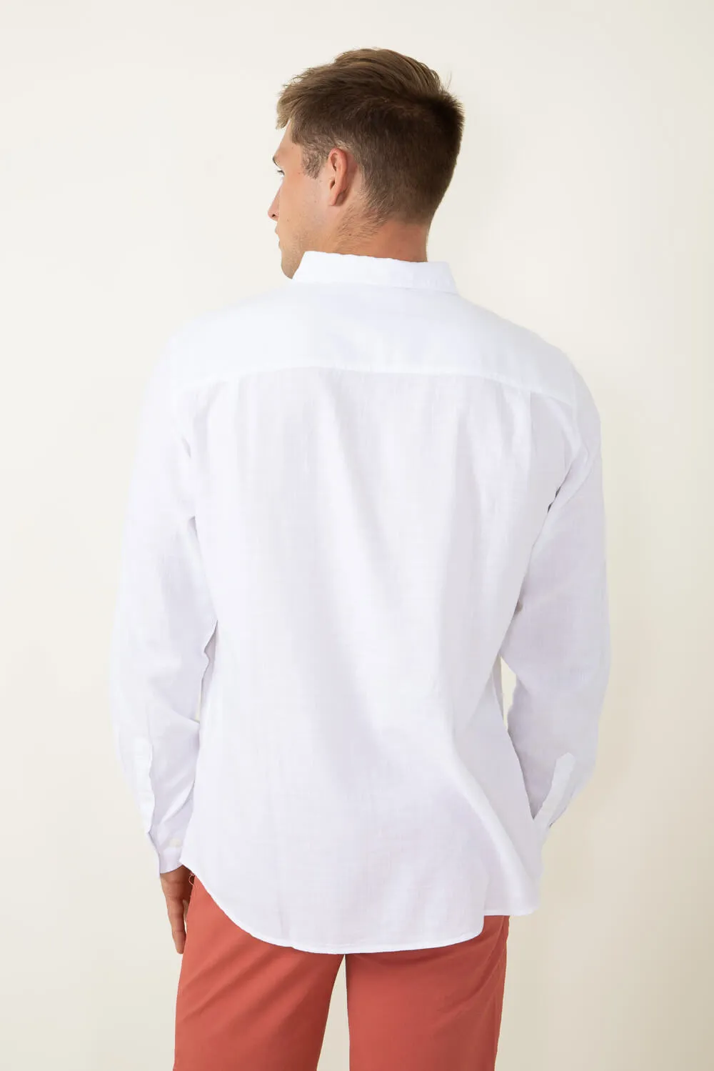 Weatherproof Vintage Country Twill Shirt for Men in White | S2485503GK-WHITE