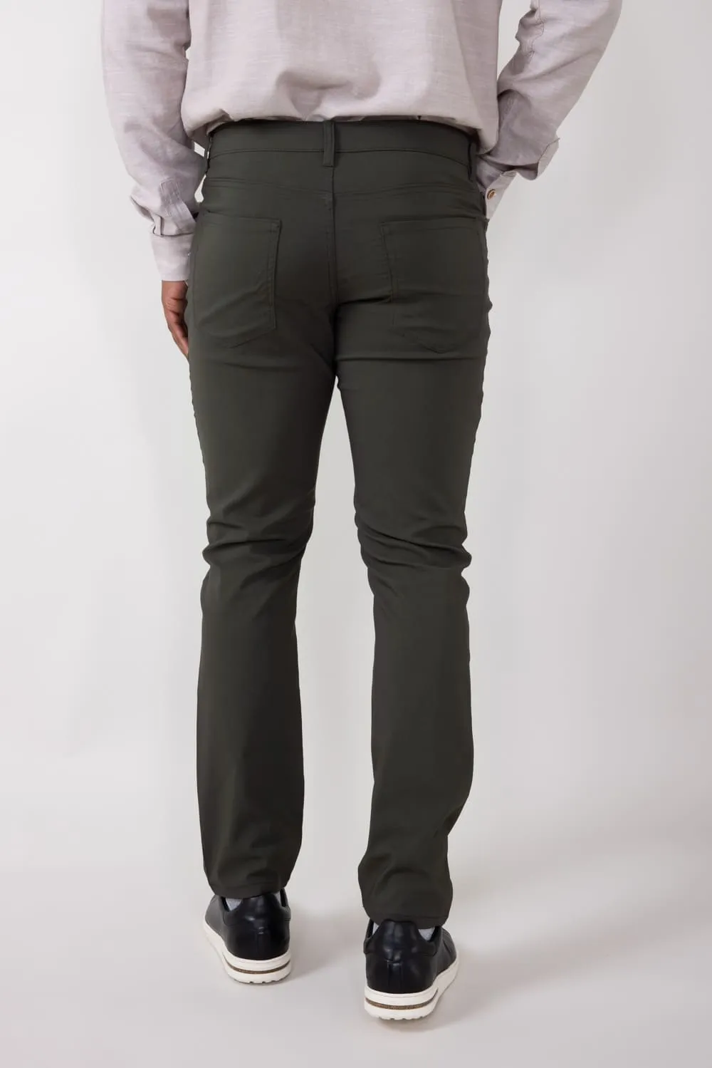 Weatherproof Vintage Momentum 5 Pocket Pants for Men in Olive | W4S901-309 OLIVE