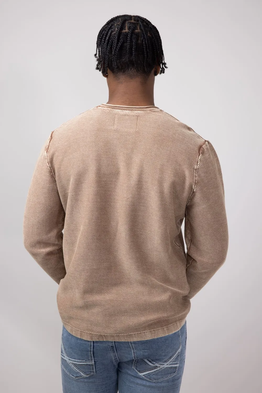 Weatherproof Vintage Twill Stonewash Shirt for Men in Clay | S2540488GK-CLAY