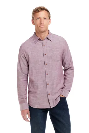Weatherproof Vintage Winter Oxford Button Down Shirt for Men in Truffle | F2485808GK-TRUFFLE