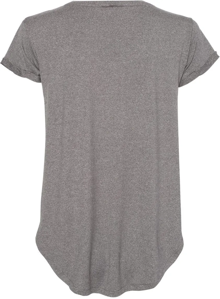 Weatherproof Women’s CoolLast Heathered Lux Dolman Sleeve T-Shirt
