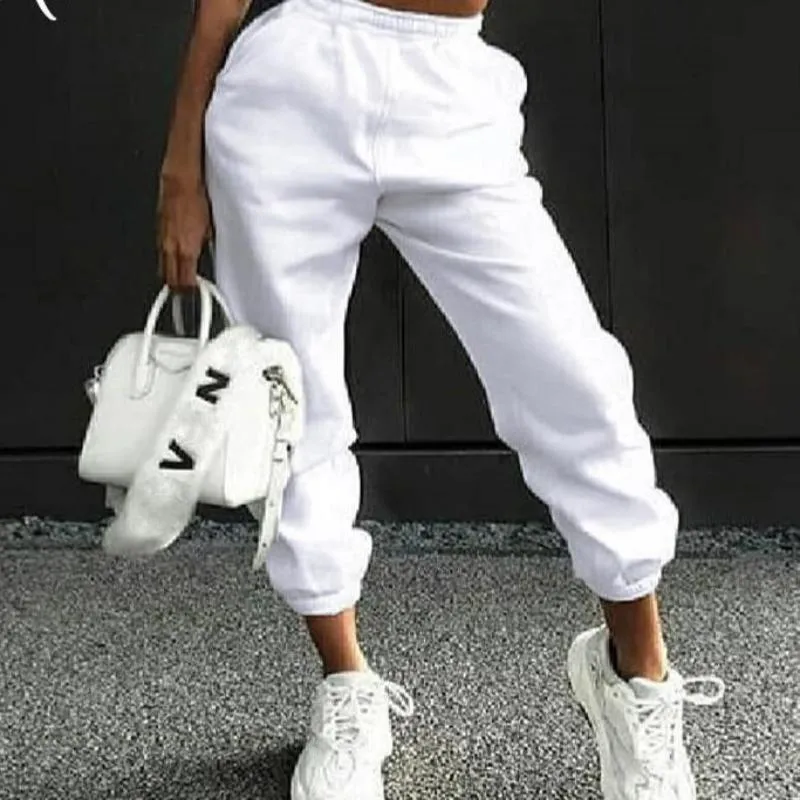 Wide Leg Sweat Women High Waist Streetwear Joggers