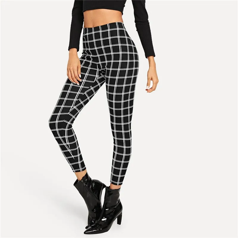 Women's Autumn Skinny Polyester Leggings