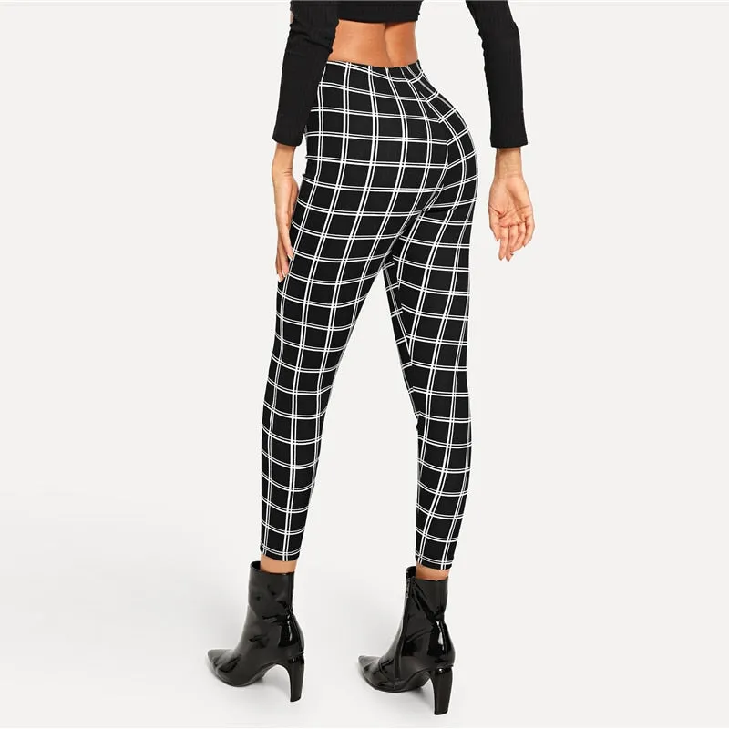 Women's Autumn Skinny Polyester Leggings